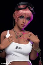 Martina - Pink Hair Real Sex Doll - 162cm/5ft3