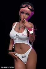 Martina - Pink Hair Real Sex Doll - 162cm/5ft3