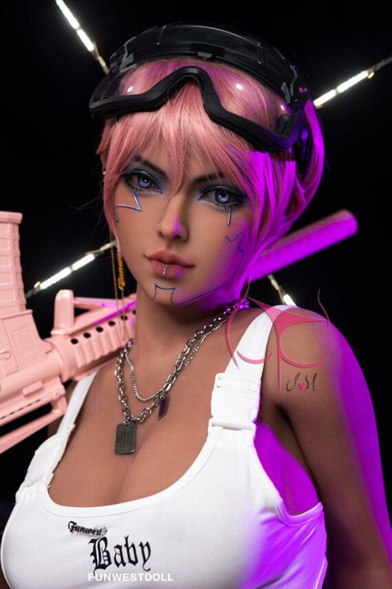 Martina - Pink Hair Real Sex Doll - 162cm/5ft3