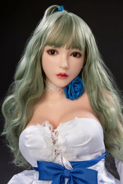 hikari-green-hair-silicone-sex-doll