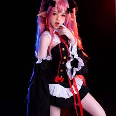 【Special Offer】Hiruma - Ahegao Face Elf Open Mouth Sex Doll - 166cm/5ft5