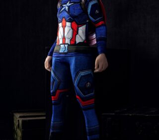 Steve Rogers - America Captain Sex Doll with Silicone Head - 160cm/5ft3