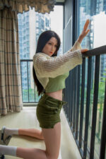 Eboni - Black Hair Tall Love Doll With Silicone Head - 170cm/5ft7