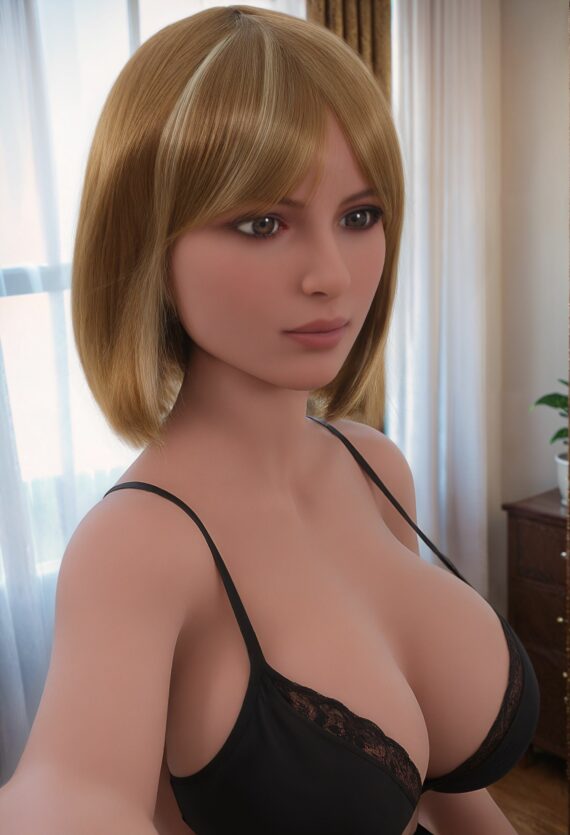 Mia Bartlett - Blonde Big Breast Chubby Sex Doll - 153cm / 5ft