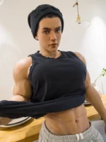 Aiden – Muscular Femboy Full Silicone Male Sex Doll Full-Size - 177cm/5ft11