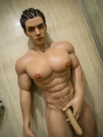 Aiden – Muscular Femboy Full Silicone Male Sex Doll Full-Size - 177cm/5ft11