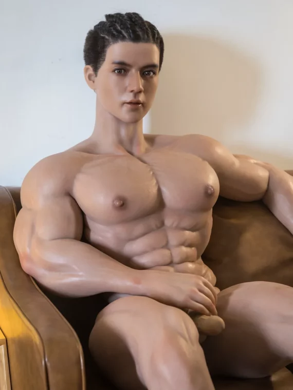 Aiden – Muscular Femboy Full Silicone Male Sex Doll Full-Size - 177cm/5ft11