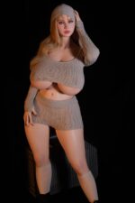 Carroll - Huge Boobs Sex Doll with Blonde Hair - 161cm/5ft3