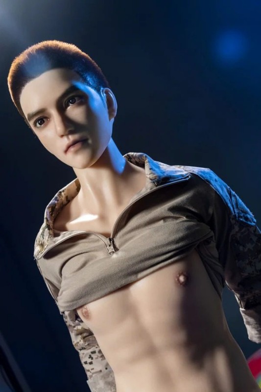 Ethan – Realistic Male Sex Doll with Military Style with Silicone Head - 165cm/5ft5