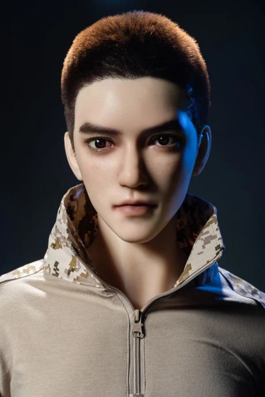 Ethan – Realistic Male Sex Doll with Military Style with Silicone Head - 165cm/5ft5