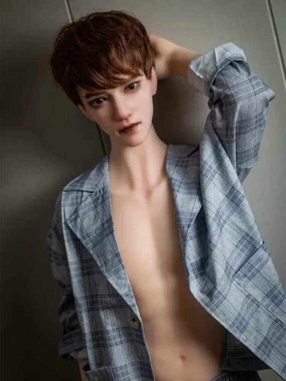 Freddy – K-Pop Style Femboy Realistic Male Sex Doll with Silicone Head - 165cm/5ft5