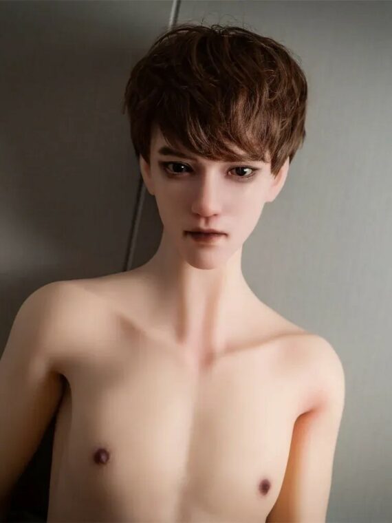 Freddy – K-Pop Style Femboy Realistic Male Sex Doll with Silicone Head - 165cm/5ft5