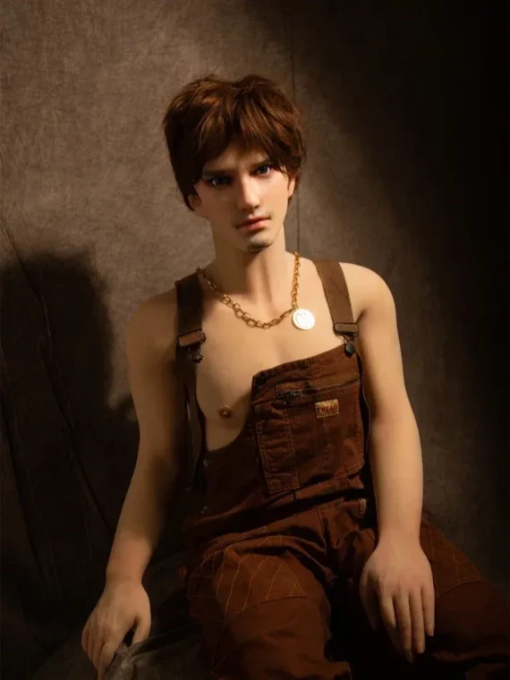 Gavin – Melancholic Uncle Femboy Male Doll with Silicone Head - 175cm/5ft9