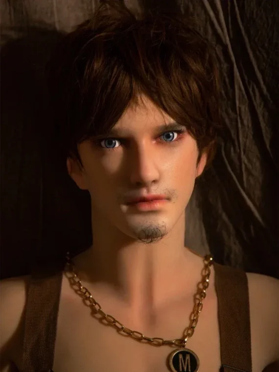 Gavin – Melancholic Uncle Femboy Male Doll with Silicone Head - 175cm/5ft9
