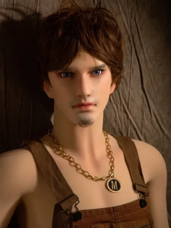 Gavin – Melancholic Uncle Femboy Male Doll with Silicone Head - 175cm/5ft9