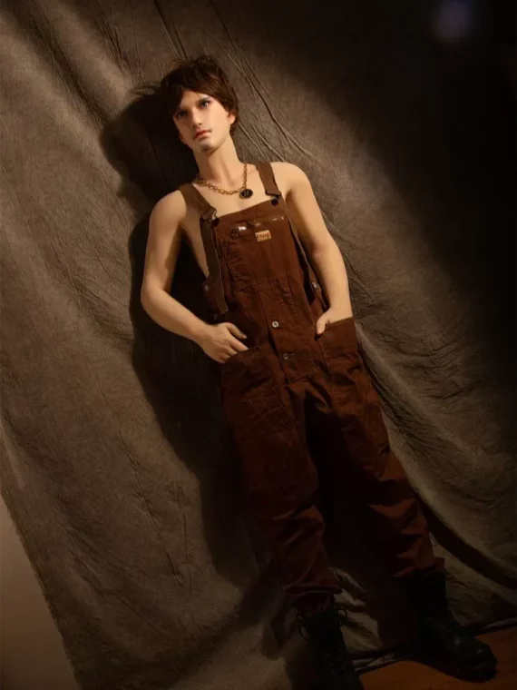 Gavin – Melancholic Uncle Femboy Male Doll with Silicone Head - 175cm/5ft9