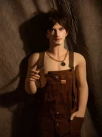 Gavin – Melancholic Uncle Femboy Male Doll with Silicone Head - 175cm/5ft9