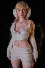 Imani - Blonde Small Boobs Sex Doll with Silicone Head - 160cm/5ft3