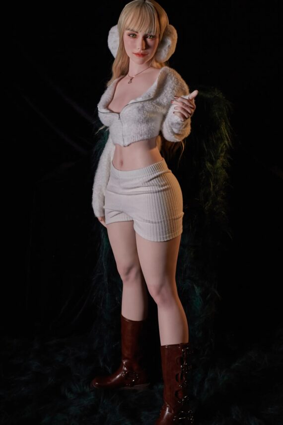 Imani - Blonde Small Boobs Sex Doll with Silicone Head - 160cm/5ft3