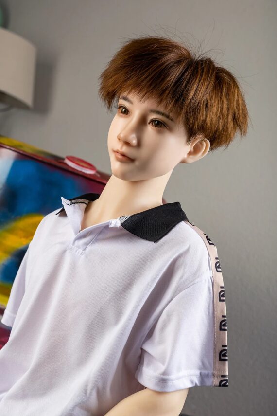 Jasper – Short Male Sex Doll For Gay with Silicone Head - 135cm/4ft5
