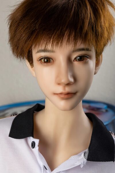 Jasper - Short Male Sex Doll with Realistic Silicone Head For Gay (9)