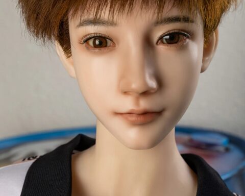 Jasper - Short Male Sex Doll with Realistic Silicone Head For Gay (9)