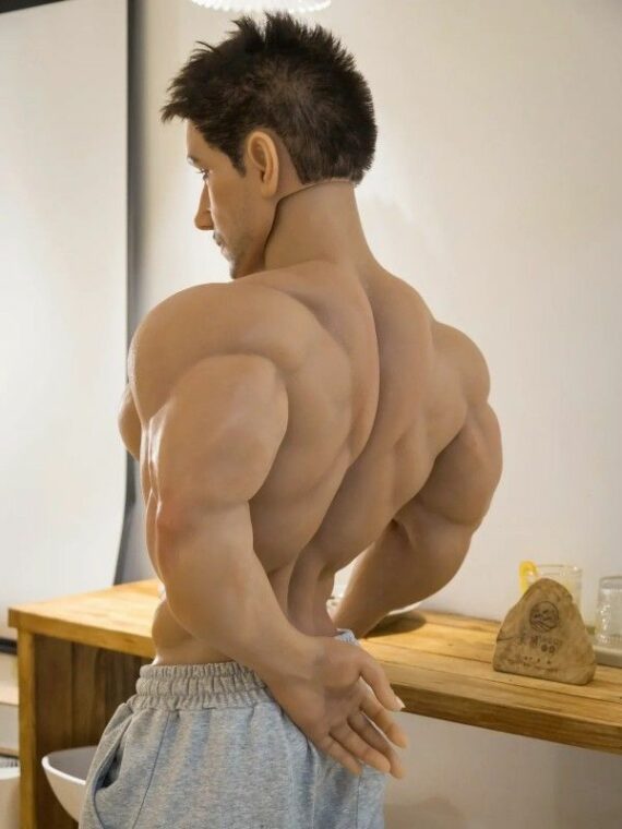 Kaelen – Full Size Silicone Male Sex Doll with Muscular Body - 177cm/5ft11