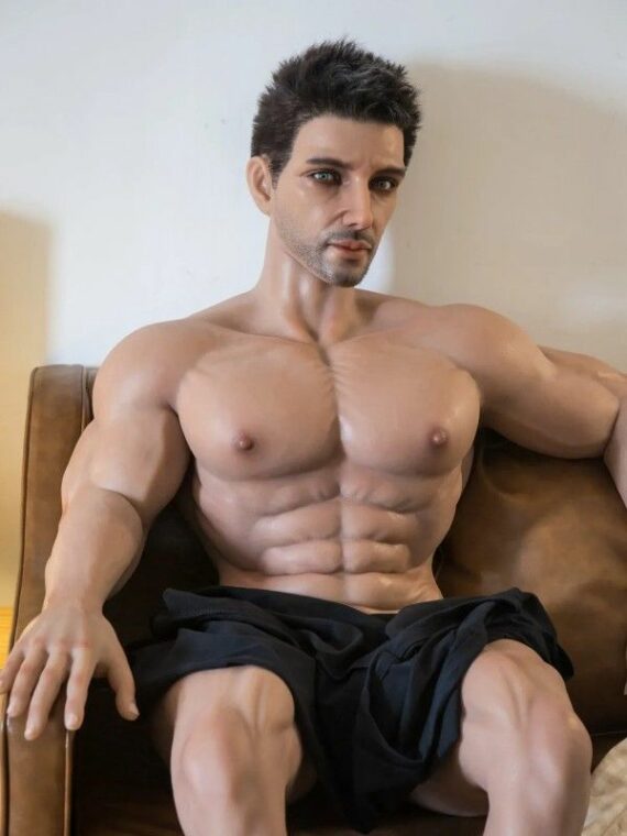Kaelen – Full Size Silicone Male Sex Doll with Muscular Body - 177cm/5ft11