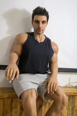Kaelen - Full Size Silicone Male Sex Doll with Muscular Body 177cm (9)