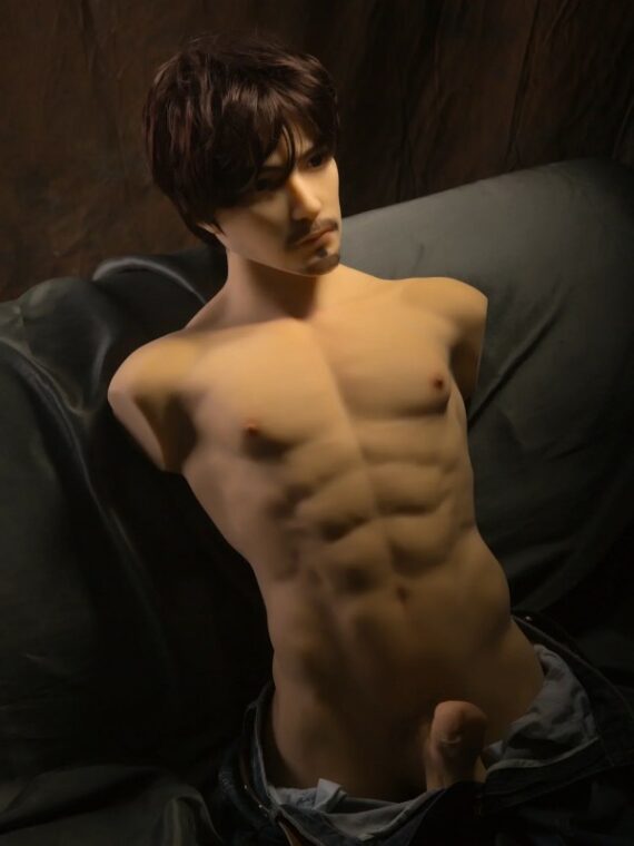 Kai – Realistic Femboy Male Torso Sex Doll in Soft TPE for Gay - 88cm/2ft11