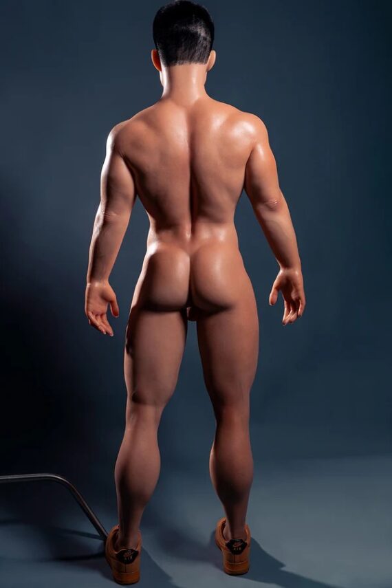 Leo - Realastic Male Sex Doll with Integrated Silicone Head and Penis - 170cm/5ft7