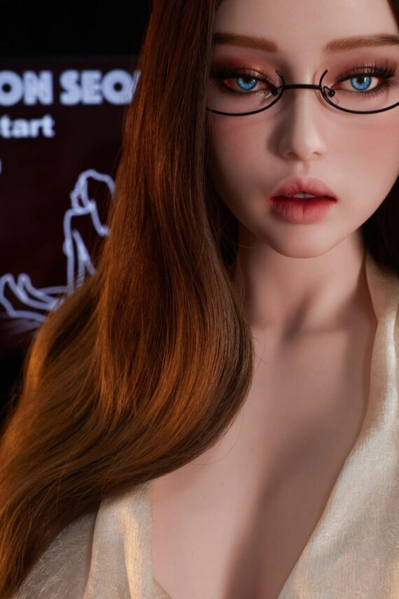Lottie - Sexy BBW Sex Doll with Glasses 161cm/5ft3