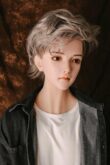 Ming -  Handsome Male Sex Doll with Silver short hair - 165cm/5ft5