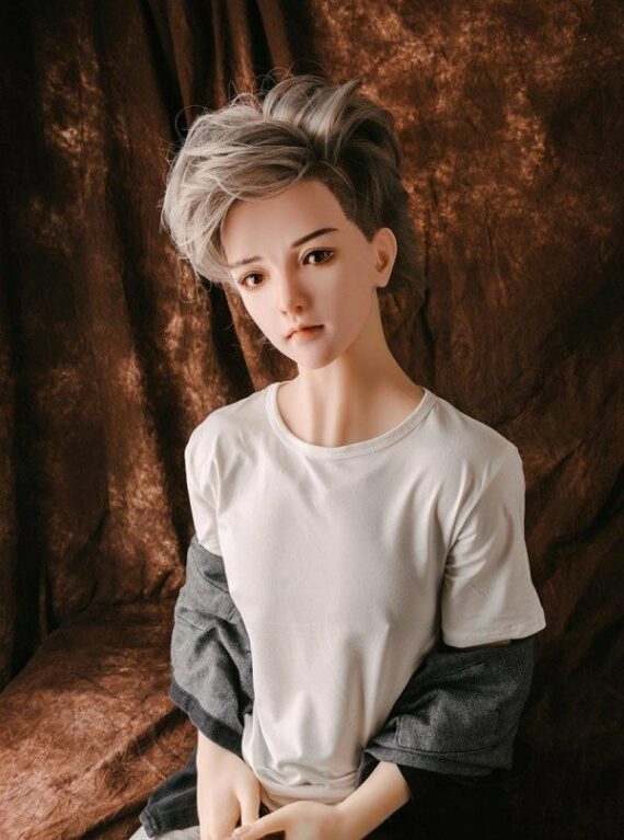 Ming - Handsome Male Sex Doll with Silver short hair - 165cm/5ft5