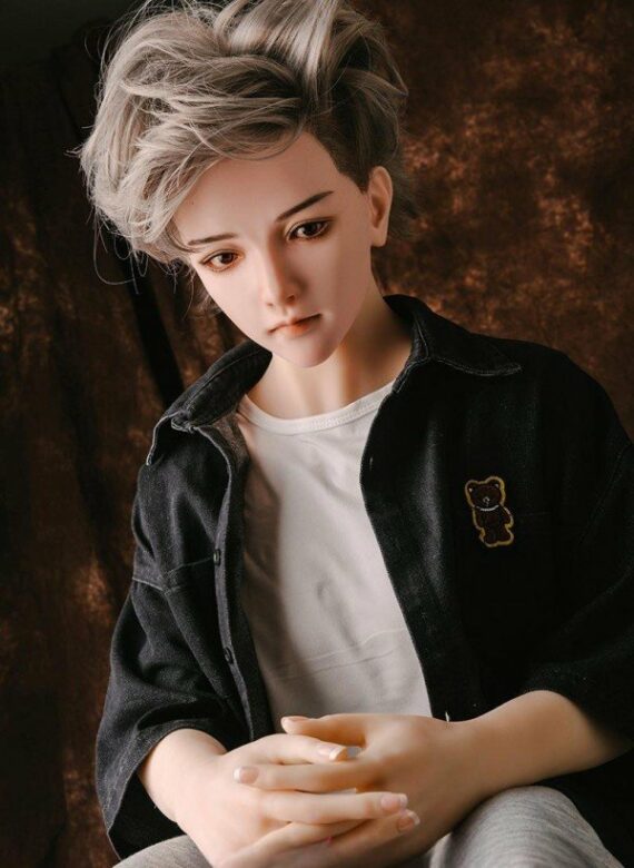 Ming - Handsome Male Sex Doll with Silver short hair - 165cm/5ft5