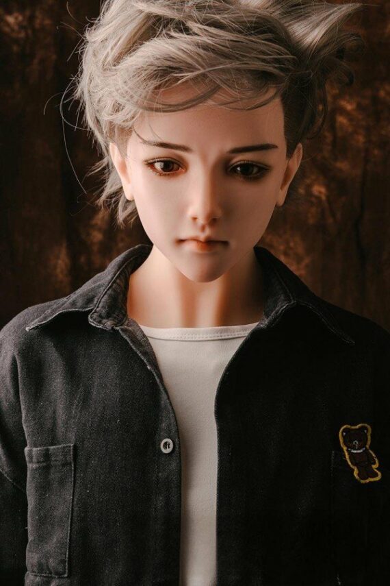 Ming - Handsome Male Sex Doll with Silver short hair - 165cm/5ft5
