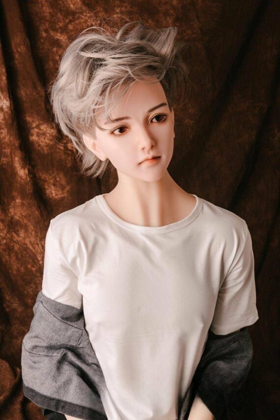 Ming - Handsome Male Sex Doll with Silver short hair - 165cm/5ft5