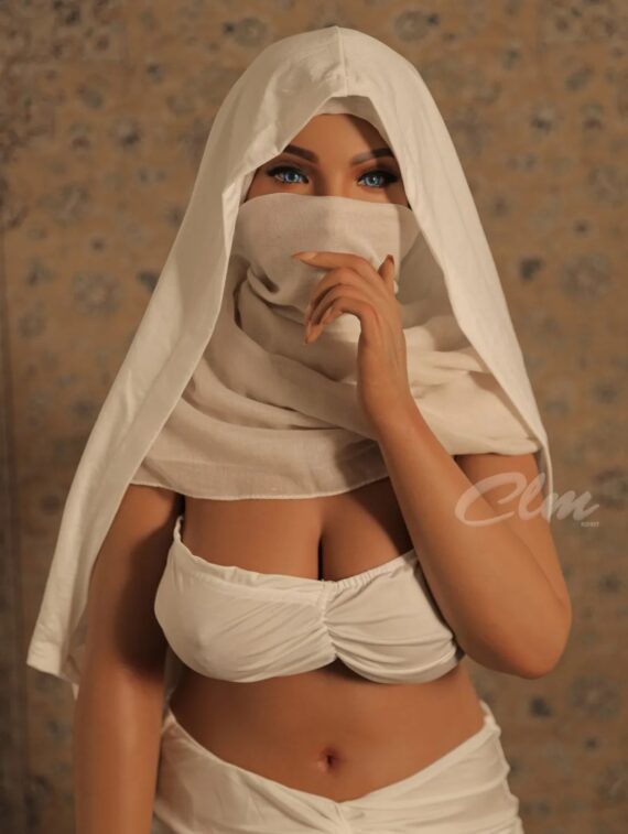 Mouna - Middle Eastern Full Silicone Sex Doll - 159cm/5ft3