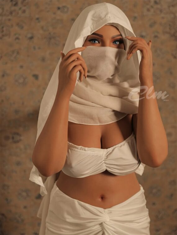 Mouna - Middle Eastern Full Silicone Sex Doll - 159cm/5ft3
