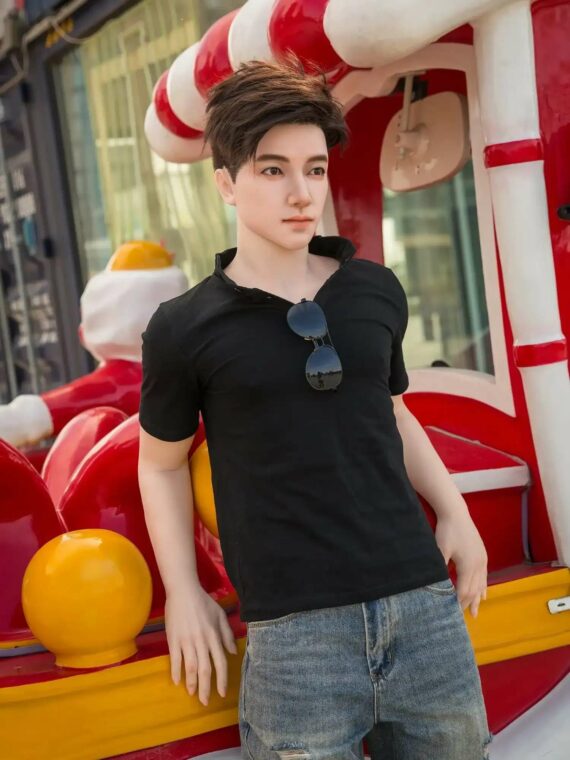 Noah – Realistic Asain Male Sex Doll Full Silicone with Casual Style - 177cm/5ft11