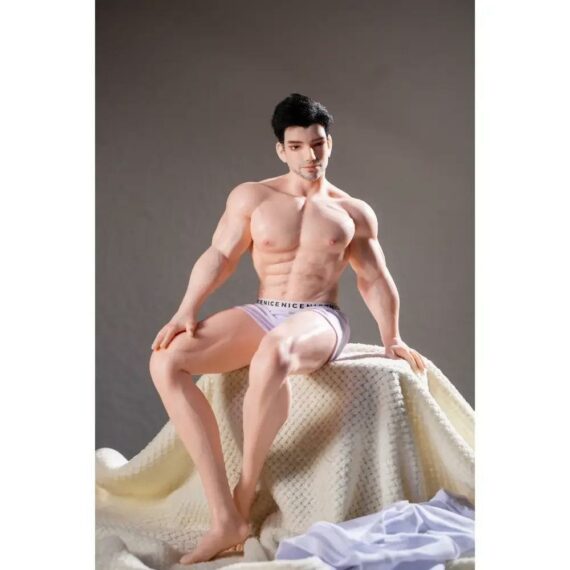 Qiangge – Small Male Sex Doll for Gay Full Silicone - 61cm/2ft0