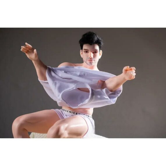 Qiangge – Small Male Sex Doll for Gay Full Silicone - 61cm/2ft0