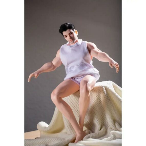 Qiangge – Small Male Sex Doll for Gay Full Silicone - 61cm/2ft0