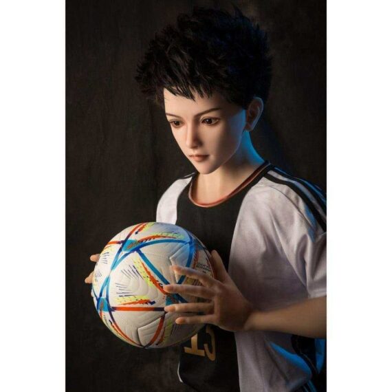 Qing – Lifesize Male Sex Doll in Football Style with Silicone Head - 165cm/5ft5
