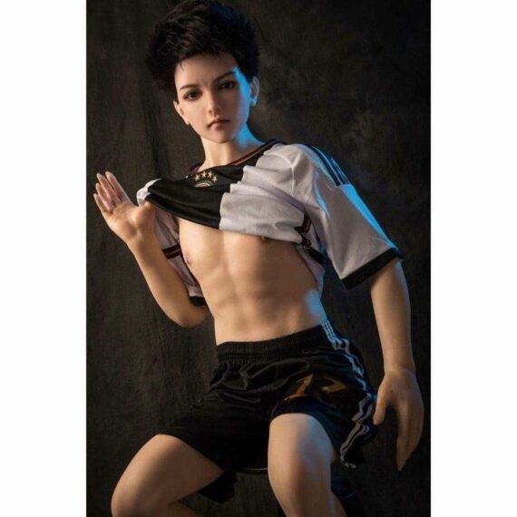 Qing – Lifesize Male Sex Doll in Football Style with Silicone Head - 165cm/5ft5