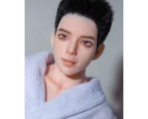 Ryosuke – Small Male Sex Doll Full Silicone with Implanted Hair - 61cm/2ft0