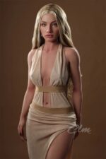 Sola - Small Boobs Sex Doll with Blonde Hair 157cm/5ft2