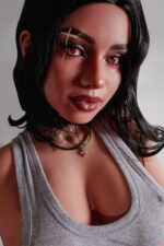 Stevens - Tan Sex Doll with Silicone head - 154cm/5ft1