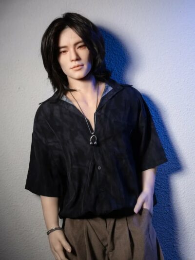 Xander – Real Melancholic Male Sex Doll Full Silicone with Flowing Hair - 177cm/5ft11