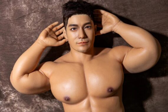 Zane - All-in-One Full Silicone Male Doll with Realistic Head and Penis - 170cm/5ft7